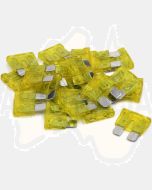 Ionnic BF20/100 ATC/ATO Blade Fuse 20A - Yellow (Pack of 100)