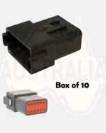 Deutsch DT04-12PA/10 DT Series 12 Pin Receptacle - Bag of 10