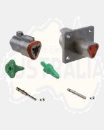 Deutsch DT3-1-L012 Flange Mount Connector Kit