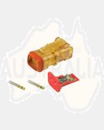 Deutsch DTLED-24V-4 Led Connector Kit 24V (gold terminals)