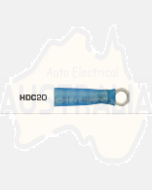 Quikcrimp HDC20 Blue Nylon 3mm Heatshrink Ring Terminal
