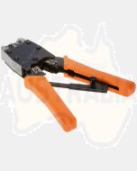 Quikcrimp HT-0580 Ratcheting Crimper for End Sleeve Boot Lace Ferrules. 0.25 - 6mm2