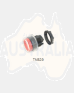 Ionnic TMS29 Red Booted Button - 30mm Momentary