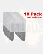 Ionnic MF25/10 ATM Mini Blade Fuse 25A - Clear (Pk of 10)