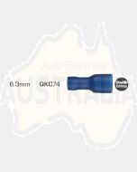 Quikcrimp 1.5 - 2.5mm2 Fully Insulated Qc Female Terminal Blue