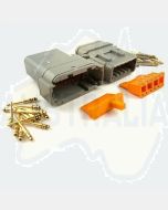 Deutsch DTM12-2 Series 12 way Connector Kit with Purple Band Terminals 