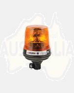 Vision Alert 404201 404 Series Mid Vision Halogen Beacon Pole Mount (Flexi) - Cal Blue (12V)