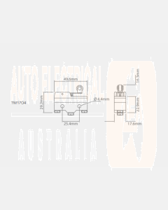 Ionnic TM1704 Switch Micro TM Series 27mm Lever with Roller