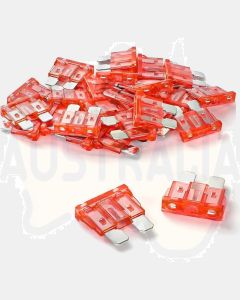 Ionnic BF10/100 ATC/ATO Blade Fuse 10A - Red (Pack of 100)