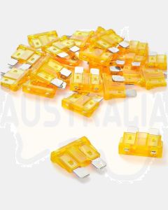 Ionnic BF5/100 ATC/ATO Blade Fuse 5A - Orange (Pack of 100)