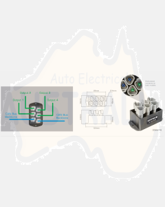 IONNIC CONNKIT-6JUNCTION J1939 Bus Splitter Kit - 4 Branch