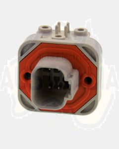 Deutsch DT13-4P DT Series 4 90° Molded Pins Receptacle