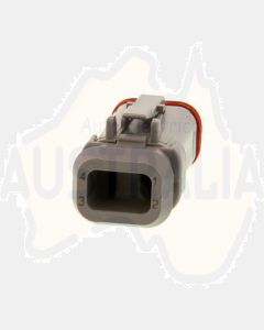 Deutsch DT06-4S-E008 DT Series 4 Socket Plug