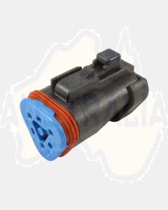 Deutsch DT06-3S-PP01 DT Series 3 Socket Plug