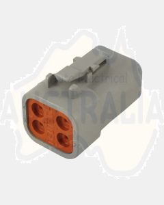 Deutsch DTP06-4S-C015 DTP Series 4 Socket Plug