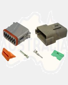 Deutsch DT Series 12 Way Connector Kit with F Crimp Contacts