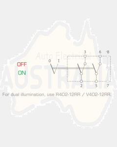 Ionnic R404-12R-XX All Switches Rocker with Print