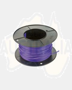 Ionnic TC-1-PUR-100 Single Purple Cable - Tinned (1mm2)