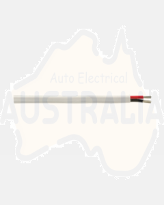 Ionnic TC2-6-WHT-50 Twin Sheated Cable - Tinned (White Sheath)