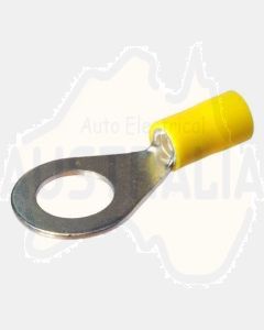  Quikcrimp QKC42  Yellow 10MM Ring Terminal 3/8 