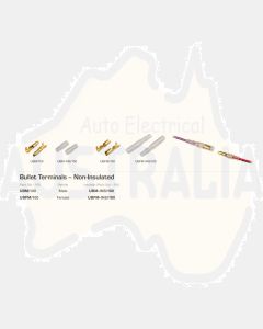 IONNIC UBM/100 Male Non Insulated Bullet Terminals