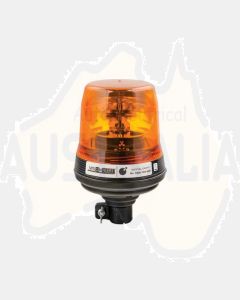 Vision Alert 404000 404 Series Mid Vision Halogen Beacon Pole Mount (Flexi) - Amber 