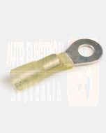 Quikcrimp HDC40 6mm Heatshrink Yellow Crimp Terminal