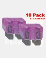 Ionnic BF3/10 ATC/ATO Blade Fuse 3A - Purple (Pack of 10)