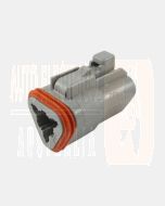 Deutsch DT06-3S-C015 DT Series 3 Socket Plug