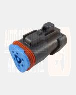 Deutsch DT06-3S-PP01 DT Series 3 Socket Plug