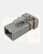 Deutsch DTP06-2S-E003 DTP Series 2 Socket Plug