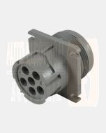 Deutsch HD10-6-12P HD10 Series 6 Pin Receptacle