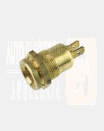 Ionnic DIN Plug Brass Socket - No cap /  12-24V