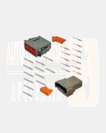 Deutsch DTM12-1/10 Series 12 way Connector Kit with Solid Terminals (10 pack)