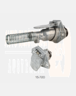 Ionnic 15-720 Trailer Connector - Truck - 7 Pin Metal Receptacle (24V)