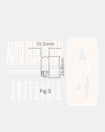 Ionnic 2825/10 Globe Halogen Wedge 12V 5W W2.1x9.5d