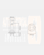 Ionnic 64210 Globe Halogen H7 12V 55W PX26d