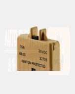 Ionnic CB227-5/10 227 Series Circuit Breaker ATC Blade - 5A, Pack of 10 (Tan)