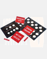 Ionnic ENG-BATTERY Adhesive Backed Egraved Panels - 40 x 10mm