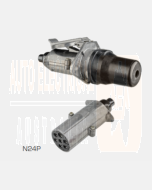 Ionnic N24P Trailer Connector - Truck - 7 Pin Metal Plug (24V)