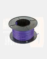 Ionnic TC-1-PUR-100 Single Purple Cable - Tinned (1mm2)