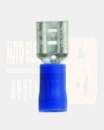 Quikcrimp QKC32 Blue Vinyl 6.3mm Female Blade Terminal