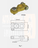 Quikcrimp RT10N Battery Terminal - 16mm Bolt, Negative