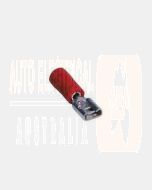 Quikcrimp QKC12 Red 6.3mm Vinyl Female Blade Terminals