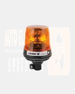 Vision Alert 404400 404 Series Mid Vision Halogen Beacon Pole Mount (Flexi) - Red