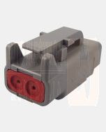 DTM06-2S/B CONNECTOR (CARTON QTY 3000)