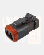 Deutsch DT06-2S-EP06 DT Series 2 Socket Plug