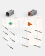 Deutsch DT6-1-E008 Connector Kit with Heatshrink Adapter