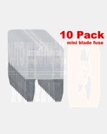 Ionnic MF25/10 ATM Mini Blade Fuse 25A - Clear (Pk of 10)